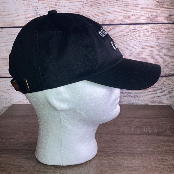 Linda Finegold Aholes Live Forever Cap Black Adjustable Hat - Picture 3 of 10